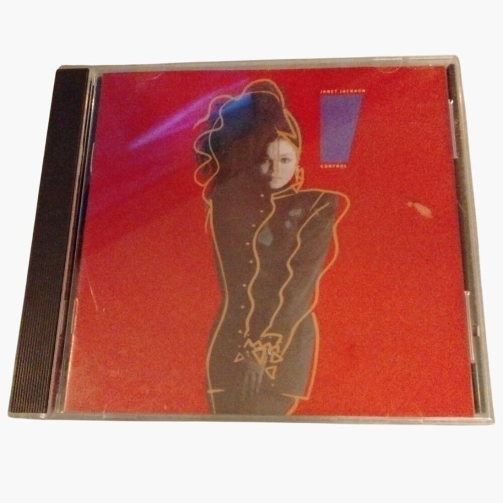 Janet Jackson Control CD Album 1986 AM Records Compact Disc